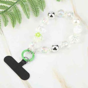 Mobile Phone Anti-lost Star Bead Chain Short Lanyard(Green)