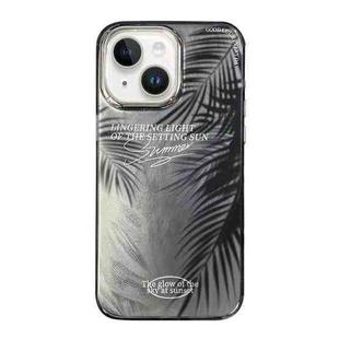 For iPhone 15 Illustration Pattern Radiation Design Full Coverage Shockproof Phone Case(Frond)