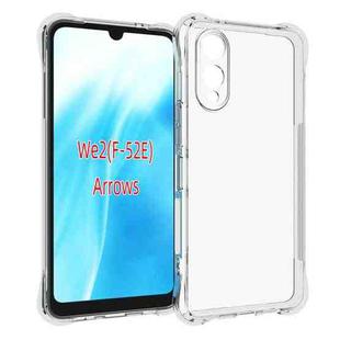 For Fujitsu Arrows We2 F-52E Shockproof Non-slip Thickening TPU Phone Case(Transparent)