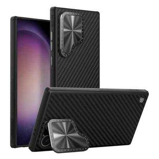 For Samsung Galaxy S24 Ultra 5G NILLKIN Aramid Fiber Phone Case(Black)