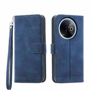For vivo Y39 5G Dierfeng Dream Line TPU Hybrid PU Leather Phone Case(Blue)