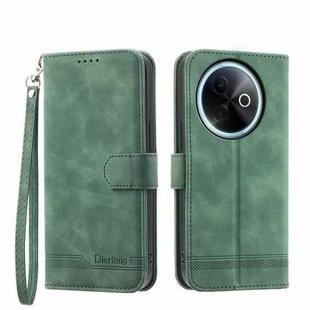 For vivo Y39 5G Dierfeng Dream Line TPU Hybrid PU Leather Phone Case(Green)