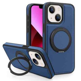 For iPhone 13 Yashi 360 Degree Rotating MagSafe Bracket Phone Case(Blue)