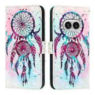 For Nothing Phone 2a 3D Painting Horizontal Flip Leather Phone Case(Color Drop Wind Chimes)