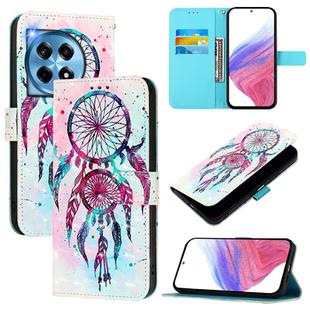 For OnePlus 12 5G Global 3D Painting Horizontal Flip Leather Phone Case(Dream Wind Chimes)