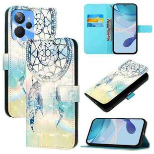 For Realme 10T / 10s / 9i 5G India 3D Painting Horizontal Flip Leather Phone Case(Dream Wind Chimes)