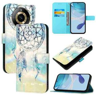 For Realme 11 4G Global 3D Painting Horizontal Flip Leather Phone Case(Dream Wind Chimes)