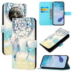 For Realme 12 Pro / Realme 12 Pro+ 3D Painting Horizontal Flip Leather Phone Case(Dream Wind Chimes)