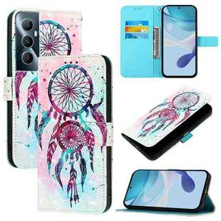 For Realme C65 4G Global 3D Painting Horizontal Flip Leather Phone Case(Color Drop Wind Chimes)