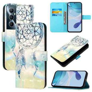 For Realme C65 4G Global 3D Painting Horizontal Flip Leather Phone Case(Dream Wind Chimes)