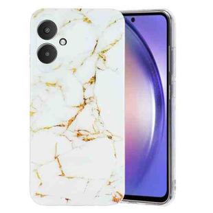 For Xiaomi Redmi 13C 4G IMD Marble Pattern TPU Phone Case(White)