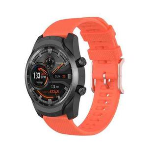 For Polar Grit X / Vantage M 22mm Dot Texture Watch Band(Orange)