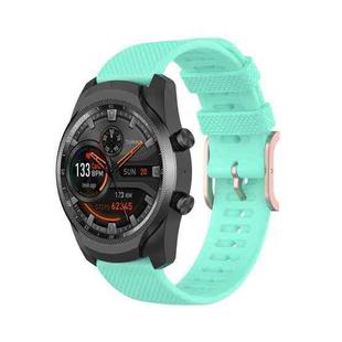 For Ticwatch Pro 2020 / Ticwatch GTX 22mm Dot Texture Watch Band(Mint Green)