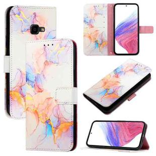 For Samsung Galaxy Xcover 4 / 4s PT003 Marble Pattern Flip Leather Phone Case(Galaxy Marble White)