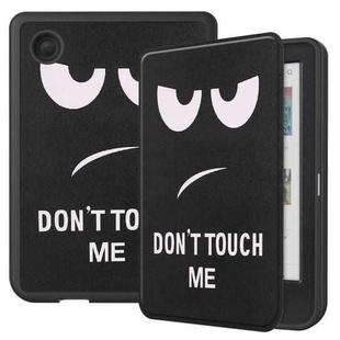 For KOBO Clara Colour / BW Painted Voltage Caster TPU Leather Smart Tablet Case(Big Eye)