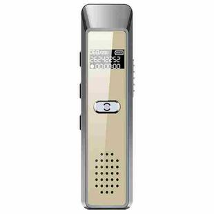 JNN Q7 Mini Portable Voice Recorder with OLED Screen, Memory:16GB(Grey+Gold)
