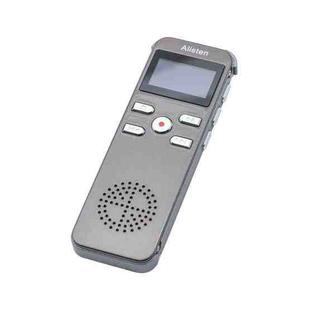 JNN X26 Mini Portable Voice Recorder with OLED Screen, Memory:16GB(Metal Gray)