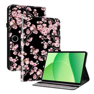 For OPPO Pad SE 11 inch Crystal Texture Painted Leather Tablet Case(Plum Bossom)