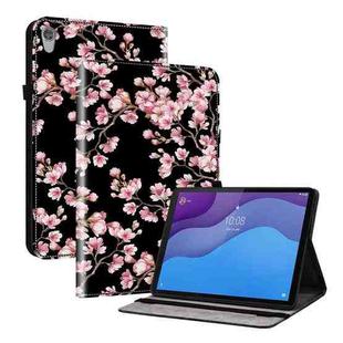 For Lenovo Tab M10 HD Gen2 Crystal Texture Painted Leather Tablet Case(Plum Bossom)