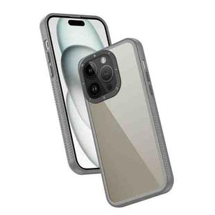 For iPhone 14 Pro Frame Two Color Lens Ring TPU Phone Case(Black)