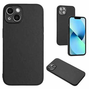 For iPhone 14 Plus R20 Leather Pattern Phone Single Case(Black)