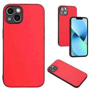 For iPhone 14 R20 Leather Pattern Phone Single Case(Red)