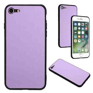 For iPhone SE 2022/SE 2020/6/7/8 R20 Leather Pattern Phone Single Case(Purple)