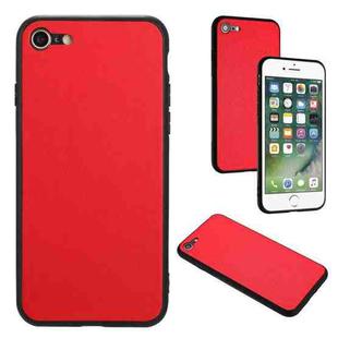 For iPhone SE 2022/SE 2020/6/7/8 R20 Leather Pattern Phone Single Case(Red)