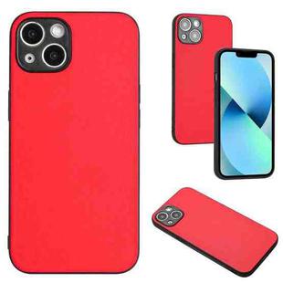 For iPhone 13 R20 Leather Pattern Phone Single Case(Red)