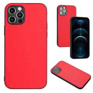 For iPhone 12 Pro R20 Leather Pattern Phone Single Case(Red)