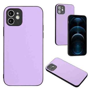 For iPhone 12 mini R20 Leather Pattern Phone Single Case(Purple)