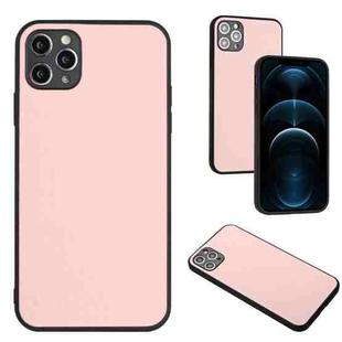 For iPhone 11 Pro Max R20 Leather Pattern Phone Single Case(Pink)