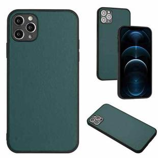 For iPhone 11 Pro R20 Leather Pattern Phone Single Case(Green)