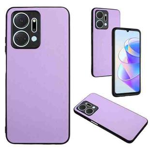 For Honor X7a/Play7T R20 Leather Pattern Phone Single Case(Purple)