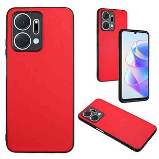 For Honor X7a/Play7T R20 Leather Pattern Phone Single Case(Red)