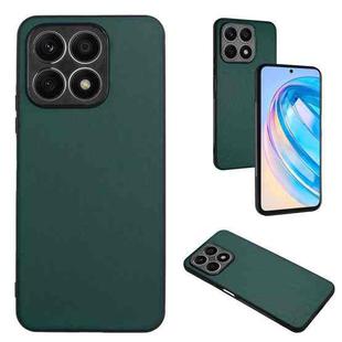 For Honor X8a R20 Leather Pattern Phone Single Case(Green)