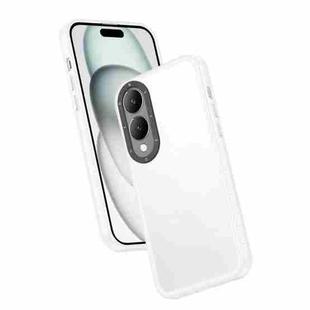 For vivo Y17s Frame Two Color Lens Ring TPU Phone Case(Transparent)