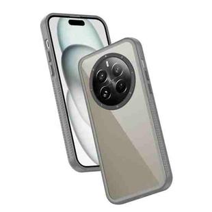 For Realme 12 Pro Frame Two Color Lens Ring TPU Phone Case(Black)