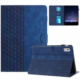 For Lenovo Tab P11 Gen 2 Building Blocks Embossed Leather Smart Tablet Case(Blue)
