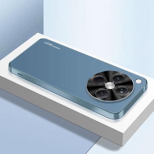For OPPO Find X8 Pro AG Frosted Electroplating Acrylic Phone Case(Navy Blue)