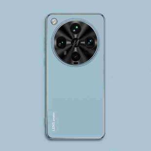 For OPPO Find X8 Ultra AG Frosted Electroplating Acrylic Phone Case(Sierra Blue)