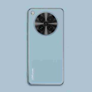 For OPPO Find X8s AG Frosted Electroplating Acrylic Phone Case(Sierra Blue)