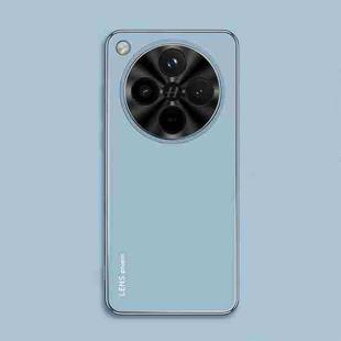 For OPPO Find X8s+ AG Frosted Electroplating Acrylic Phone Case(Sierra Blue)