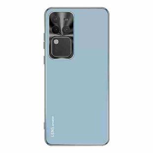 For vivo S18 Pro AG Frosted Electroplating Acrylic Phone Case(Sierra Blue)