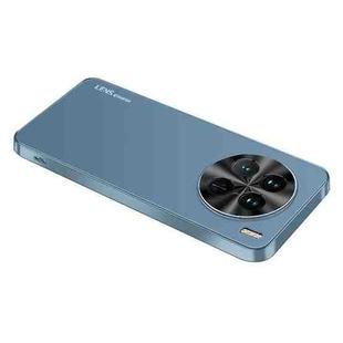 For vivo X90 Pro AG Frosted Electroplating Acrylic Phone Case(Navy Blue)