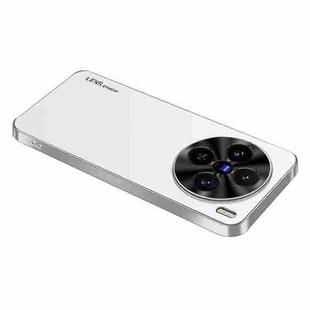 For vivo X100 Pro AG Frosted Electroplating Acrylic Phone Case(Silver White)