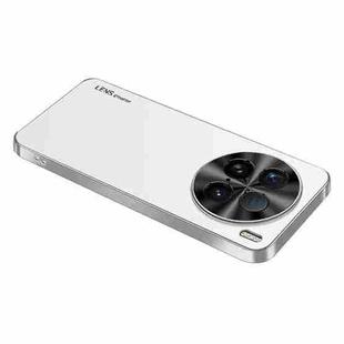 For vivo X100 Ultra AG Frosted Electroplating Acrylic Phone Case(Silver White)