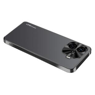 For vivo iQOO Z9 Turbo AG Frosted Electroplating Acrylic Phone Case(Black)