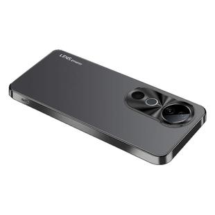 For vivo S19 AG Frosted Electroplating Acrylic Phone Case(Black)