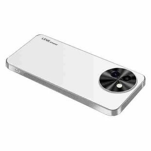 For vivo Y200i AG Frosted Electroplating Acrylic Phone Case(Silver White)